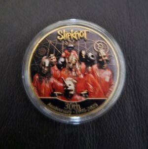 Slipknot 30th Anniversary Coin